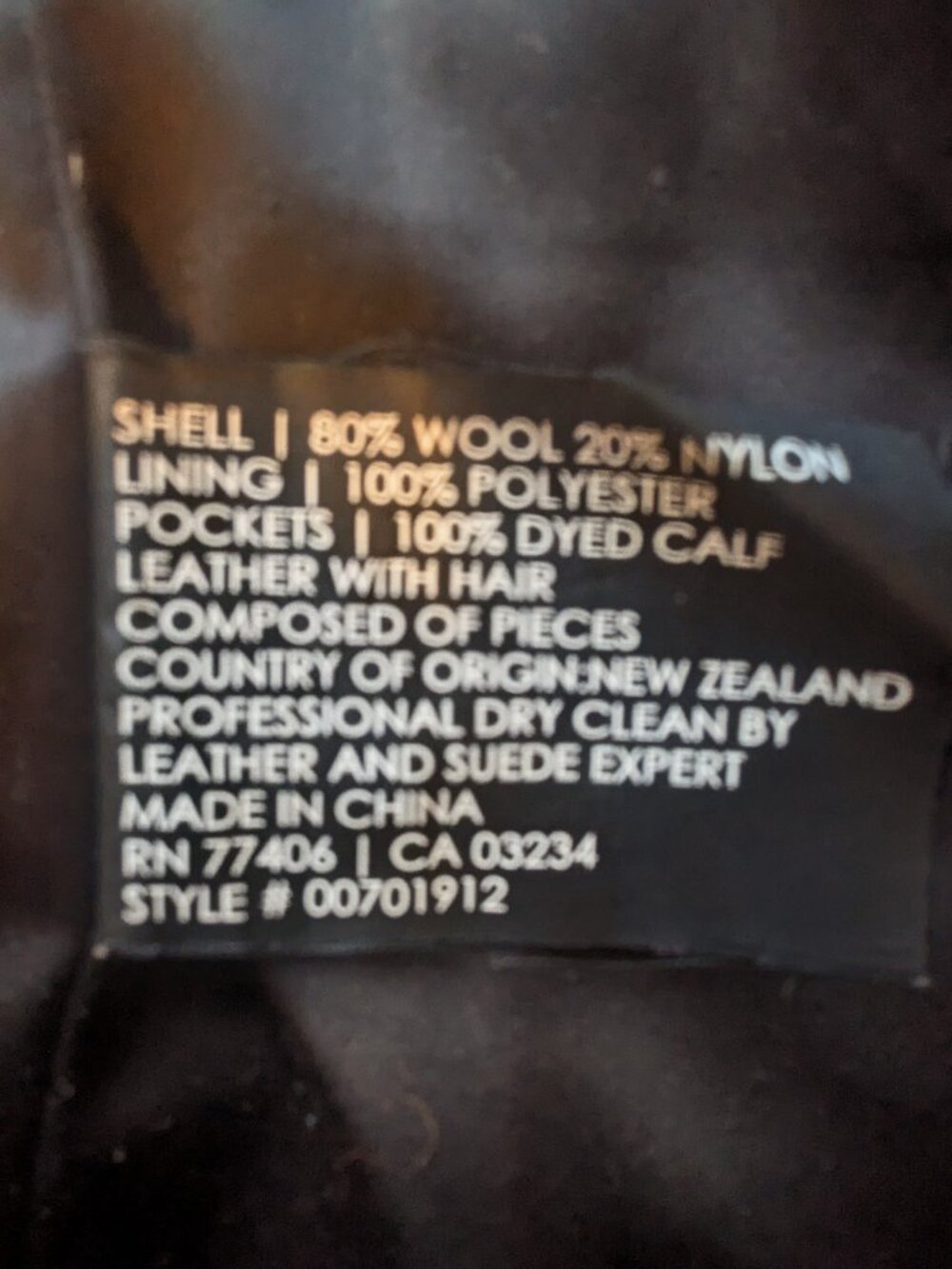 Club Monaco Coat - Picture 6 of 7